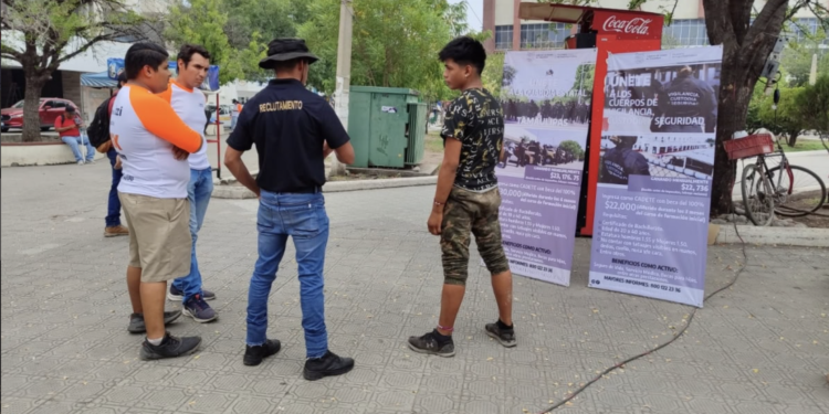 Seguridad Pública mantiene campaña permanente de reclutamiento